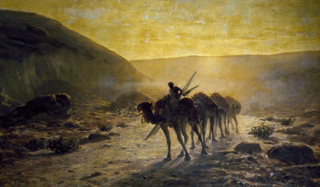 Nel deserto - Galleria Nazionale d'Arte Moderna, Rom